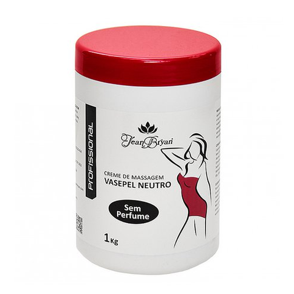 Creme Massagem Jean Bryan Vasepel Neutro 1kg - Disk Kosméthicos