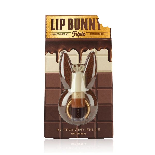  Franilla Luxe Bunny ロサンゼルス限定 Gloss Fran By Franciny Ehlke Lip Bunny Triple Chocolate - Disk